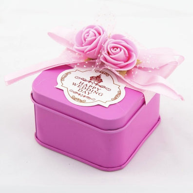 Metal gift boxes